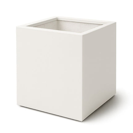 GARDRA Polyester plantenbak 100x100x100 cm - Zuiver Wit (RAL 9010) - Doika - Plantenbak - GARDRA -  - DOIKA-AP-06-RAL-9010