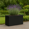 GARDRA Polyester plantenbak 100x30x50 cm - Gitzwart (RAL 9005) - Doika - Plantenbak - GARDRA -  - DOIKA-BP-33-RAL-9005