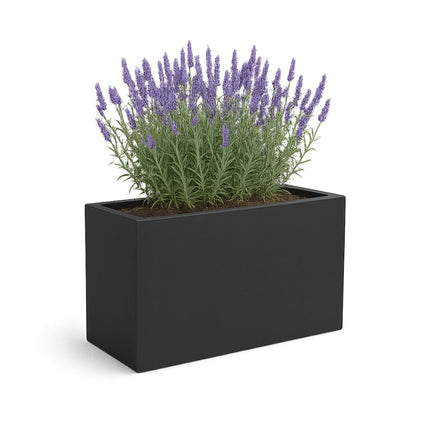 GARDRA Polyester plantenbak 100x30x50 cm - Gitzwart (RAL 9005) - Doika - Plantenbak - GARDRA -  - DOIKA-BP-33-RAL-9005