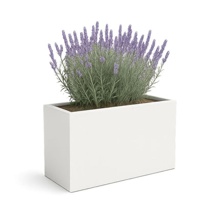 GARDRA Polyester plantenbak 100x30x50 cm - Zuiver Wit (RAL 9010) - Doika - Plantenbak - GARDRA -  - DOIKA-BP-33-RAL-9010