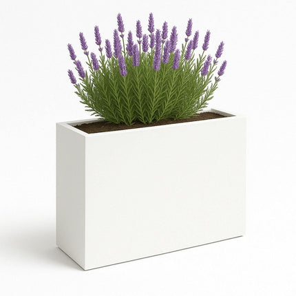 GARDRA Polyester plantenbak 100x40x100 cm - Zuiver Wit (RAL 9010) - Doika - Plantenbak - GARDRA -  - DOIKA-BP-15-RAL-9010
