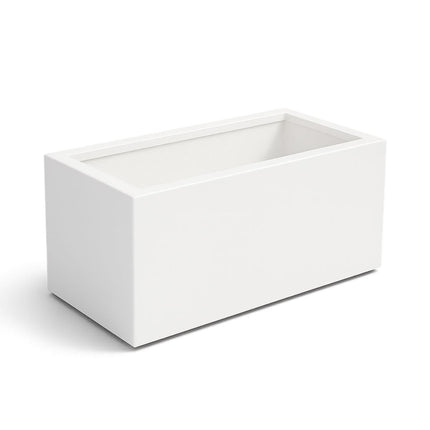 GARDRA Polyester plantenbak 100x50x50 cm - Zuiver Wit (RAL 9010) - Doika - Plantenbak - GARDRA -  - DOIKA-BP-07-RAL-9010