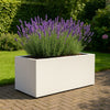 GARDRA Polyester plantenbak 100x50x50 cm - Zuiver Wit (RAL 9010) - Doika - Plantenbak - GARDRA -  - DOIKA-BP-07-RAL-9010