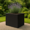 GARDRA Polyester plantenbak 100x75x80 cm - Gitzwart (RAL 9005) - Doika - Plantenbak - GARDRA -  - DOIKA-BP-36-RAL-9005