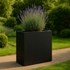 GARDRA Polyester plantenbak 110x40x110 cm - Gitzwart (RAL 9005) - Doika - Plantenbak - GARDRA -  - DOIKA-BP-16-RAL-9005