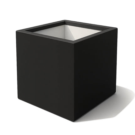 GARDRA Polyester plantenbak 120x120x120 cm - Gitzwart (RAL 9005) - Doika - Plantenbak - GARDRA -  - DOIKA-AP-07-RAL-9005