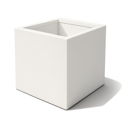 GARDRA Polyester plantenbak 120x120x120 cm - Zuiver Wit (RAL 9010) - Doika - Plantenbak - GARDRA -  - DOIKA-AP-07-RAL-9010