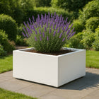 GARDRA Polyester plantenbak 120x120x40 cm - Zuiver Wit (RAL 9010) - Doika - Plantenbak - GARDRA -  - DOIKA-AP-07.4-RAL-9010
