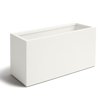 GARDRA Polyester plantenbak 120x30x60 cm - Zuiver Wit (RAL 9010) - Doika - Plantenbak - GARDRA -  - DOIKA-BP-19-RAL-9010