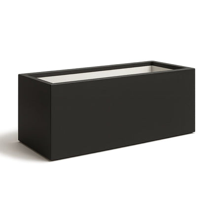 GARDRA Polyester plantenbak 120x40x50 cm - Gitzwart (RAL 9005) - Doika - Plantenbak - GARDRA -  - DOIKA-BP-37-RAL-9005