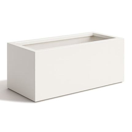 GARDRA Polyester plantenbak 120x50x40 cm - Zuiver Wit (RAL 9010) - Doika - Plantenbak - GARDRA -  - DOIKA-BP-1.1-RAL-9010