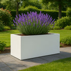 GARDRA Polyester plantenbak 120x50x60 cm - Zuiver Wit (RAL 9010) - Doika - Plantenbak - GARDRA -  - DOIKA-BP-01-9010