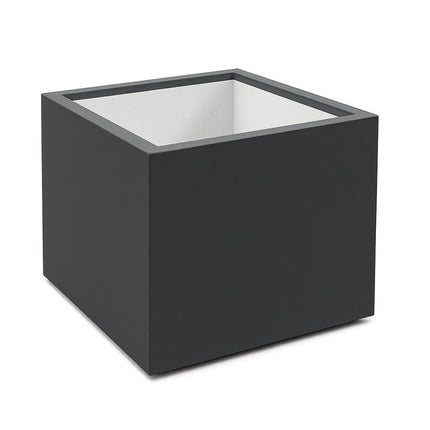 GARDRA Polyester plantenbak 140x140x140 cm - Zwartgrijs (RAL 7021) - Doika - Plantenbak - GARDRA -  - DOIKA-AP-10-RAL-7021