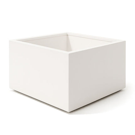 GARDRA Polyester plantenbak 140x140x60 cm - Zuiver Wit (RAL 9010) - Doika - Plantenbak - GARDRA -  - DOIKA-AP-13-RAL-9010