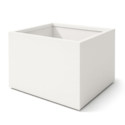 GARDRA Polyester plantenbak 140x140x80 cm - Zuiver Wit (RAL 9010) - Doika - Plantenbak - GARDRA -  - DOIKA-AP-12-RAL-9010