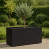 GARDRA Polyester plantenbak 147x60x80 cm - Gitzwart (RAL 9005) - Doika - Plantenbak - GARDRA -  - DOIKA-BP-21-RAL-9005