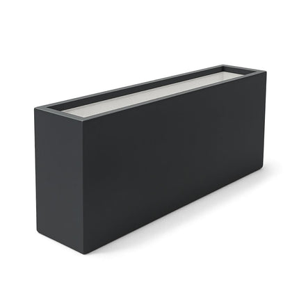 GARDRA Polyester plantenbak 150x25x80 cm - Zwartgrijs (RAL 7021) - Doika - Plantenbak - GARDRA -  - DOIKA-BP-5.1-RAL-7021
