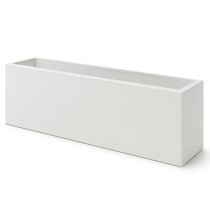 GARDRA Polyester plantenbak 150x40x40 cm - Zuiver Wit (RAL 9010) - Doika - Plantenbak - GARDRA -  - DOIKA-BP-44-RAL-9010