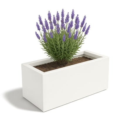 GARDRA Polyester plantenbak 150x50x60 cm - Zuiver Wit (RAL 9010) - Doika - Plantenbak - GARDRA -  - DOIKA-BP-02 9010