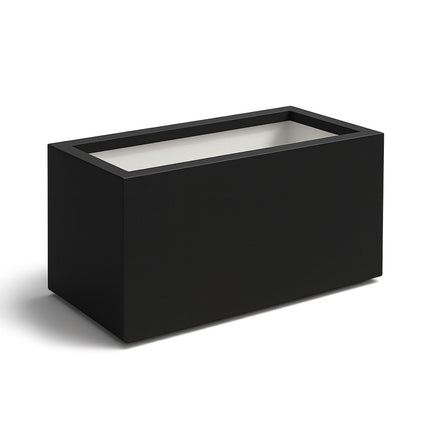 GARDRA Polyester plantenbak 150x75x85 cm - Gitzwart (RAL 9005) - Doika - Plantenbak - GARDRA -  - DOIKA-BP-18-RAL-9005