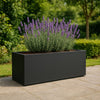 GARDRA Polyester plantenbak 158x45x52.5 cm - Zwartgrijs (RAL 7021) - Doika - Plantenbak - GARDRA -  - DOIKA-BP-53-RAL-7021