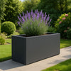 GARDRA Polyester plantenbak 162x60x70 cm - Zwartgrijs (RAL 7021) - Doika - Plantenbak - GARDRA -  - DOIKA-BP-26-RAL-7021