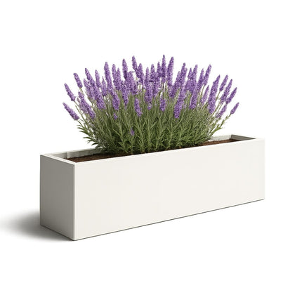 GARDRA Polyester plantenbak 170x40x40 cm - Zuiver Wit (RAL 9010) - Doika - Plantenbak - GARDRA -  - DOIKA-BP-32-RAL-9010