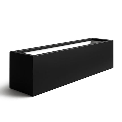 GARDRA Polyester plantenbak 190x40x40 cm - Gitzwart (RAL 9005) - Doika - Plantenbak - GARDRA -  - DOIKA-BP-32.1-RAL-9005