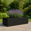 GARDRA Polyester plantenbak 223x100x32 cm - Gitzwart (RAL 9005) - Doika - Plantenbak - GARDRA -  - DOIKA-BP-13-RAL-9005