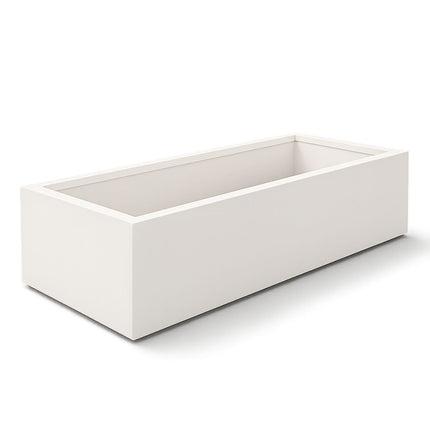 GARDRA Polyester plantenbak 223x100x32 cm - Zuiver Wit (RAL 9010) - Doika - Plantenbak - GARDRA -  - DOIKA-BP-13-RAL-9010