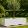 GARDRA Polyester plantenbak 230x50x40 cm - Zuiver Wit (RAL 9010) - Doika - Plantenbak - GARDRA -  - DOIKA-BP-04-RAL-9010