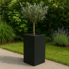 GARDRA Polyester plantenbak 40x40x80 cm - Gitzwart (RAL 9005) - Doika - Plantenbak - GARDRA -  - DOIKA-CP-2.2-RAL-9005