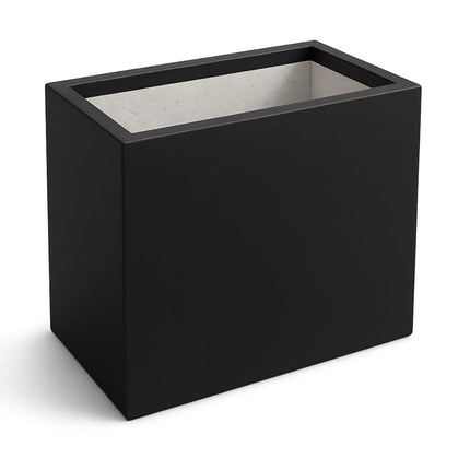 GARDRA Polyester plantenbak 45x30x50 cm - Gitzwart (RAL 9005) - Doika - Plantenbak - GARDRA -  - DOIKA-BP-35-RAL-9005