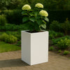 GARDRA Polyester plantenbak 50x50x80 cm - Zuiver Wit (RAL 9010) - Doika - Plantenbak - GARDRA -  - DOIKA-CP-1.1-RAL-9010