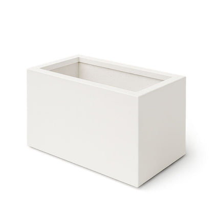 GARDRA Polyester plantenbak 75x35x40 cm - Zuiver Wit (RAL 9010) - Doika - Plantenbak - GARDRA -  - DOIKA-BP-08-RAL-9010