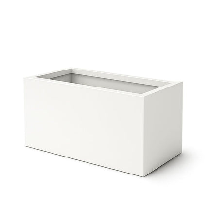 GARDRA Polyester plantenbak 80x40x40 cm - Zuiver Wit (RAL 9010) - Doika - Plantenbak - GARDRA -  - DOIKA-BP-42-RAL-9010