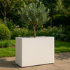GARDRA Polyester plantenbak 80x40x80 cm - Zuiver Wit (RAL 9010) - Doika - Plantenbak - GARDRA -  - DOIKA-BP-45-RAL-9010