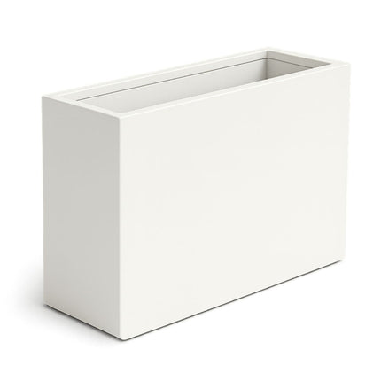 GARDRA Polyester plantenbak 90x25x80 cm - Zuiver Wit (RAL 9010) - Doika - Plantenbak - GARDRA -  - DOIKA-BP-05 9010