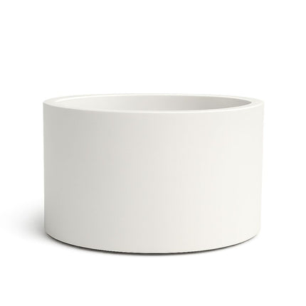 GARDRA Polyester plantenbak Ø 100x60 cm - Zuiver Wit (RAL 9010) - Doika - Plantenbak - GARDRA -  - DOIKA-FP-3 9010