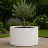 GARDRA Polyester plantenbak Ø 100x60 cm - Zuiver Wit (RAL 9010) - Doika - Plantenbak - GARDRA -  - DOIKA-FP-3 9010