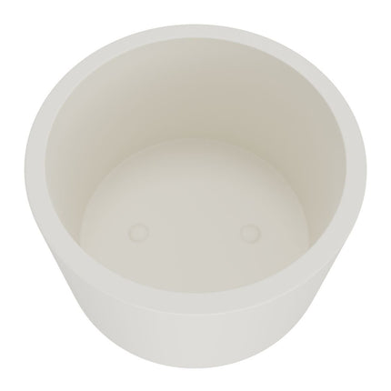 GARDRA Polyester plantenbak Ø 120x60 cm - Zuiver Wit (RAL 9010) - Doika - Plantenbak - GARDRA -  - DOIKA-FP-2 9010