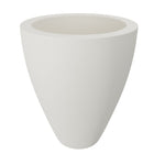 GARDRA Polyester plantenbak Ø 51x59 cm - Zuiver Wit (RAL 9010) - Doika - Plantenbak - GARDRA -  - DOIKA-DP-1 9010