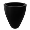 GARDRA Polyester plantenbak Ø 68x80 cm - Gitzwart (RAL 9005) - Doika - Plantenbak - GARDRA -  - DOIKA-DP-2 9005