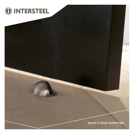 Intersteel Deurstop bolrond rvs geborsteld - Doika - Deurstoppers - Intersteel - 8714186127032 - 35,442,090