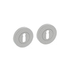 Intersteel Rozet met sleutelgat rond ø52x10 mm wit - Doika - Rozetten - Intersteel - 8714186580738 - 27,347,686