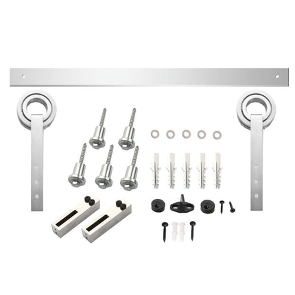 Intersteel Schuifdeursysteem Modern rvs geborsteld - Doika - Schuifdeursystemen - Intersteel - 8714186448021 - 35,450,123