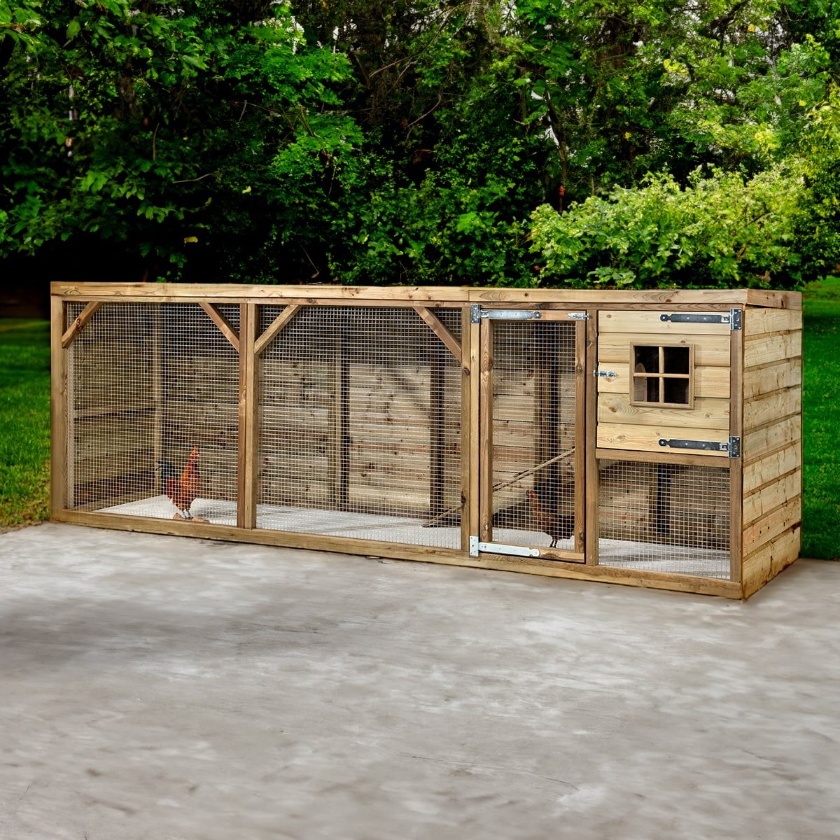 Briny Rabbit Rabbit hutch Briny 363 x 95 x 124 cm | Doika