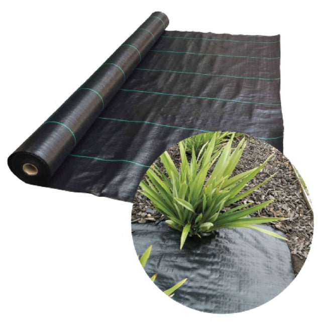 Practo Gronddoek/Worteldoek 100gram per m2 10,000x210 cm - zwart - Doika - Gronddoeken - Practo Garden -  - TG302.1100