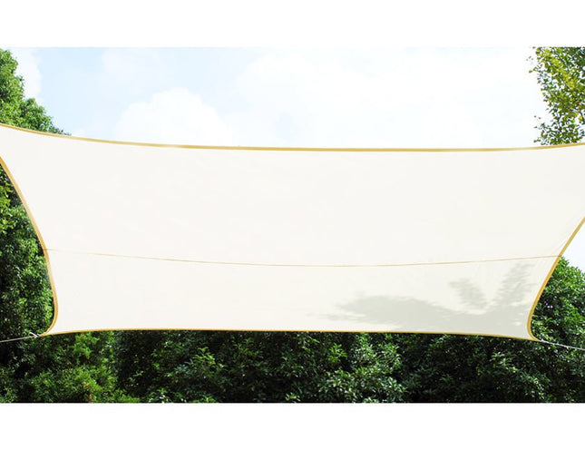 Practo Schaduwzeil polyester 500x500 cm - crème - Doika - Schaduwzeil - Practo Garden -  - SZ004C