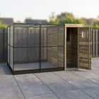 Voldux Volière R9 rechts 285 x 200 x 190 cm